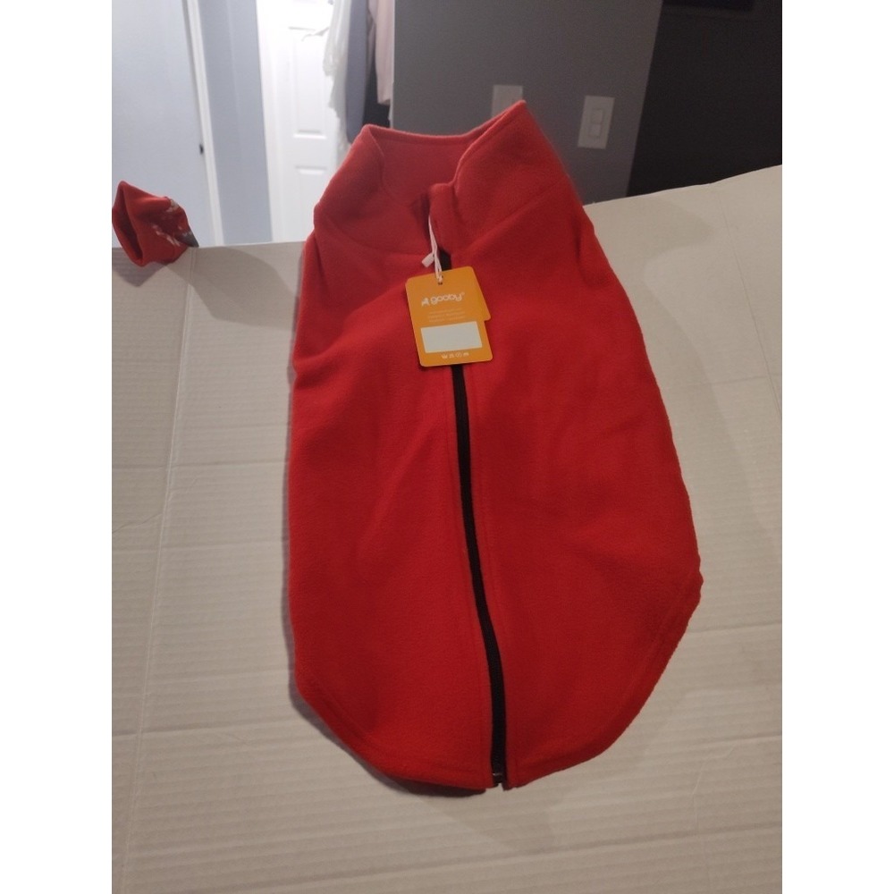 New With Tag Gooby Fleece Dog Vest Size 2XL Red‎